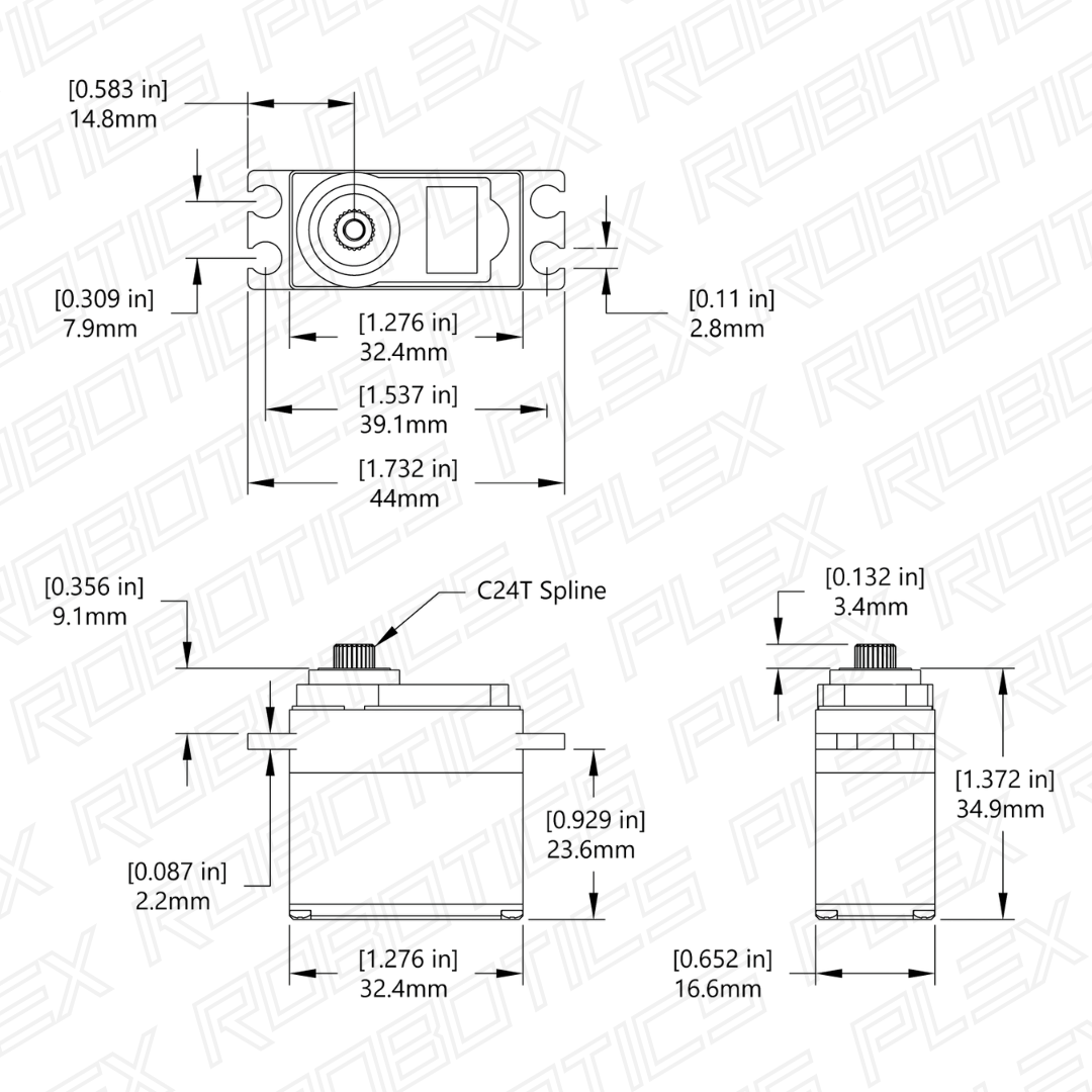 HS-7245MH Servo