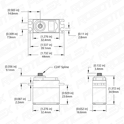 HS-7245MH Servo