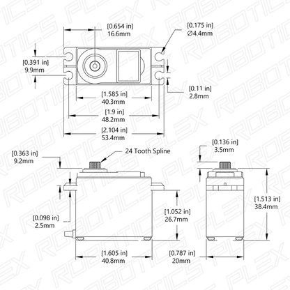 HSR-1425CR Servo