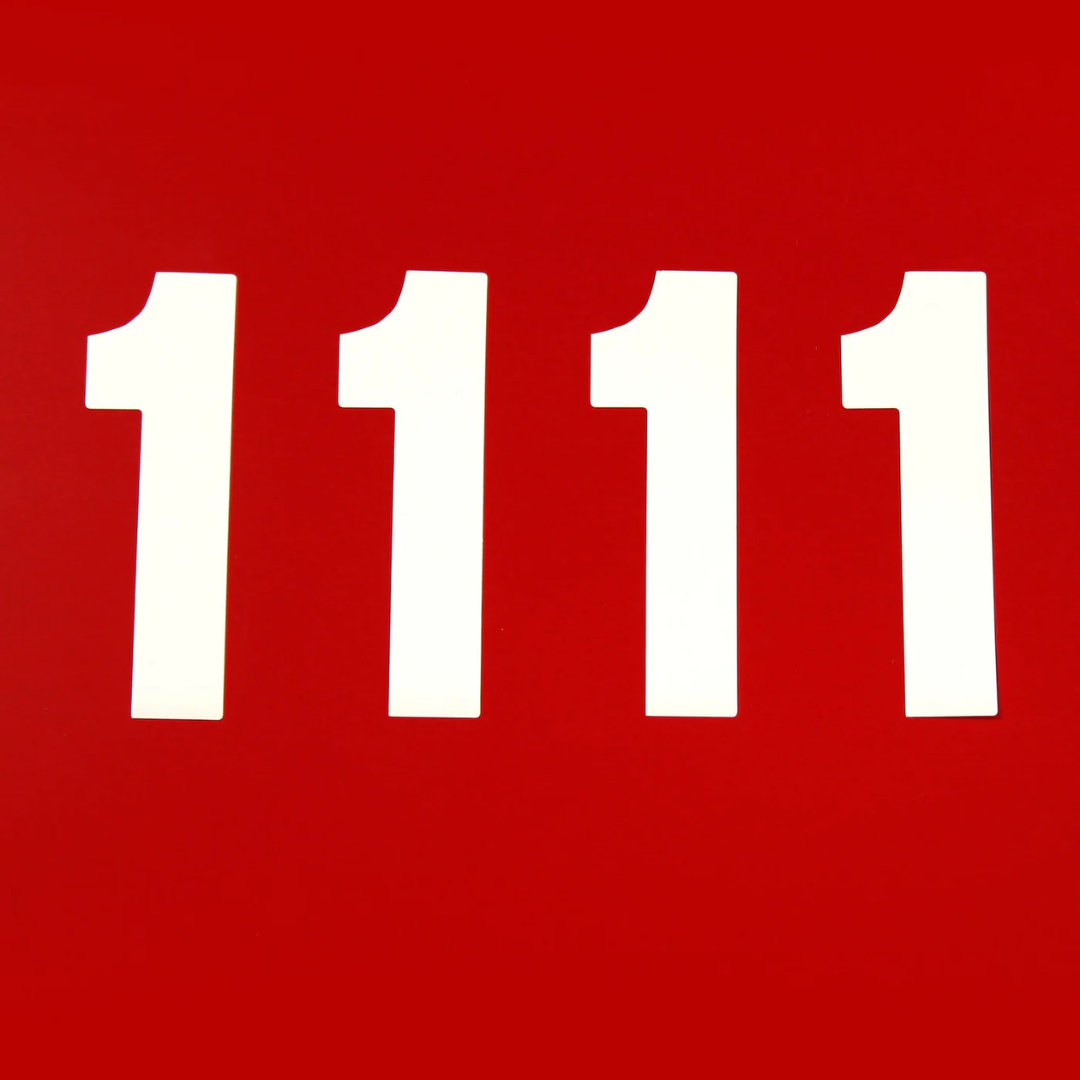 AndyMark FTC Numbers 2 in. Tall Qty. 4