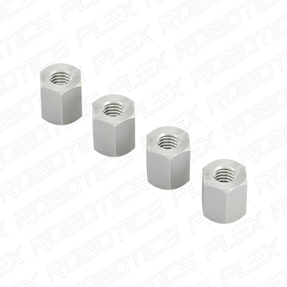 1516 Series 8mm REX™ Standoff (M4 x 0.7mm Threads) - 4 Pack