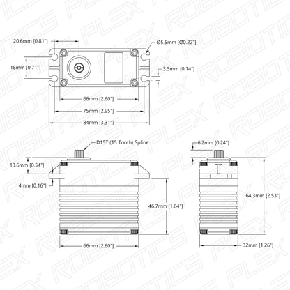 MDR845WP Servo