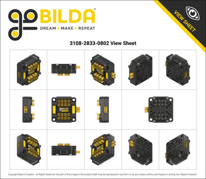 XT30 Power Distribution Board (XT30 Input, 8 x XT30 Outputs)