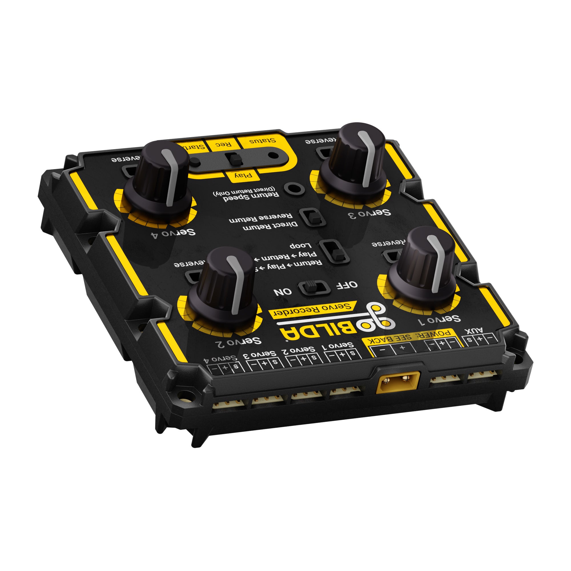 4 Channel Servo Recorder – PLEX Robotics