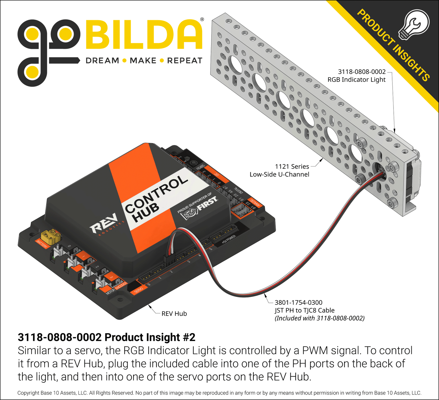 RGB Indicator Light (PWM Controlled)