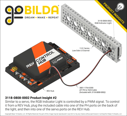 RGB Indicator Light (PWM Controlled)