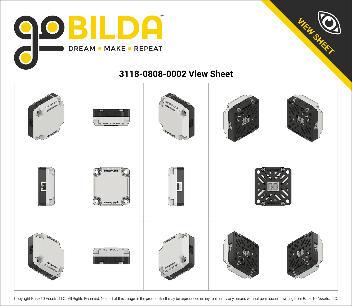 RGB Indicator Light (PWM Controlled)