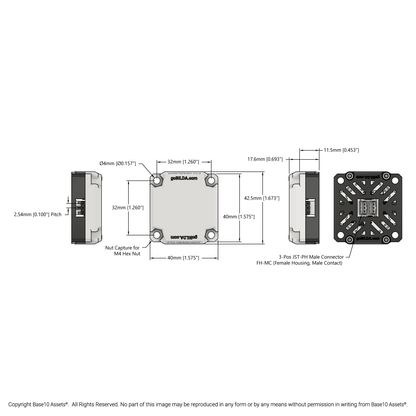 LED Headlight for FTC (275 Lumens, Dimmable, PWM Controlled)