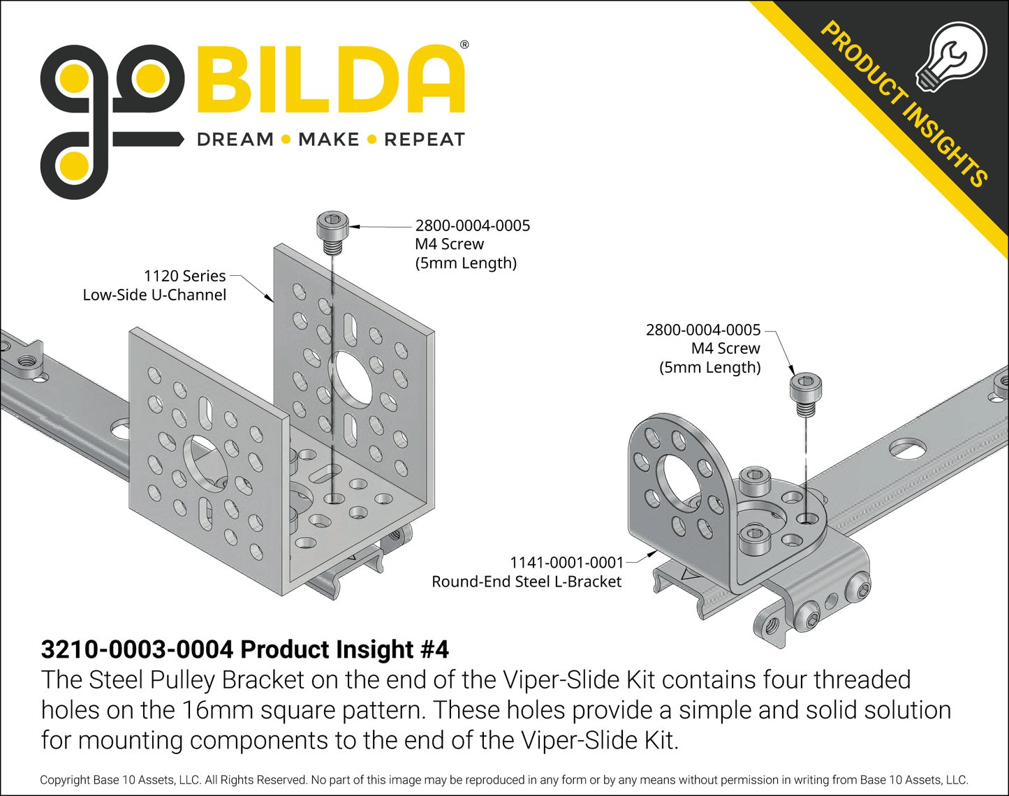 4 Stage Viper-Slide Kit (Belt-Driven, 336mm Slides)