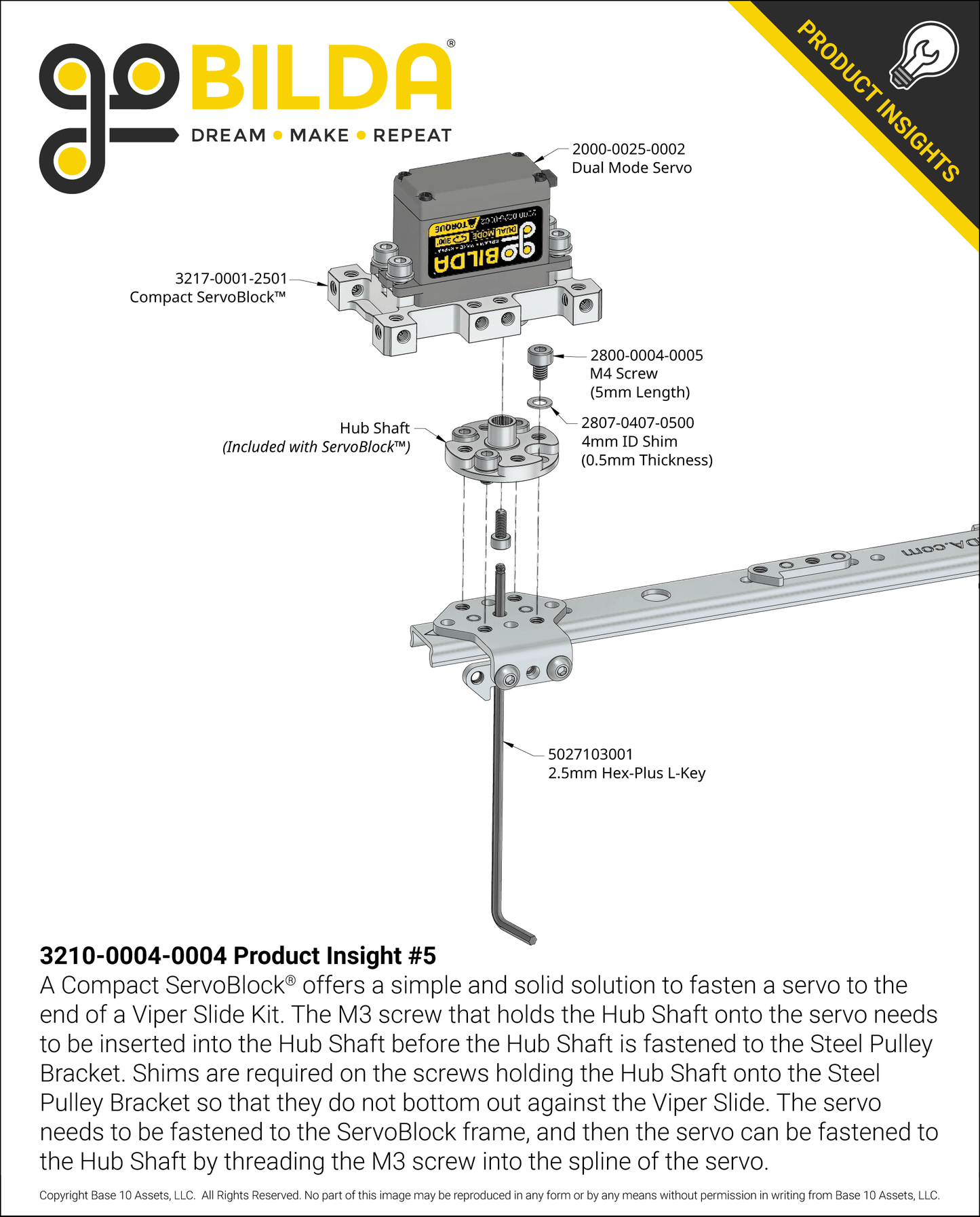 4 Stage Viper-Slide Kit (Belt-Driven, 240mm Slides)