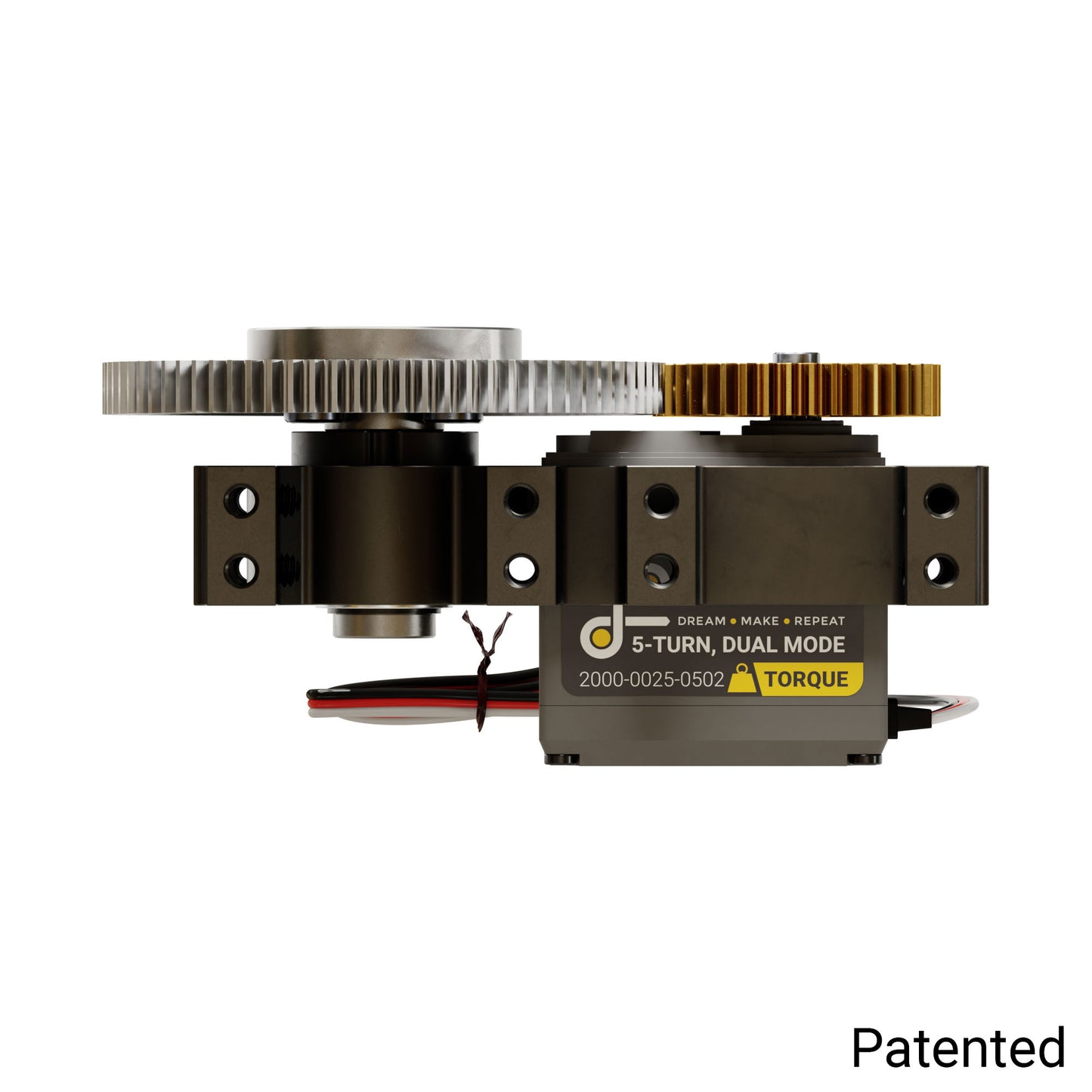 Stingray-2 Servo Gearbox (0.34 sec/60°, 30RPM, 700 oz-in Torque, 900° Rotation)