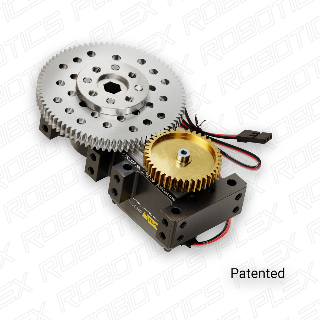 Stingray-2 Servo Gearbox (0.34 sec/60°, 30RPM, 700 oz-in Torque, 900° Rotation)