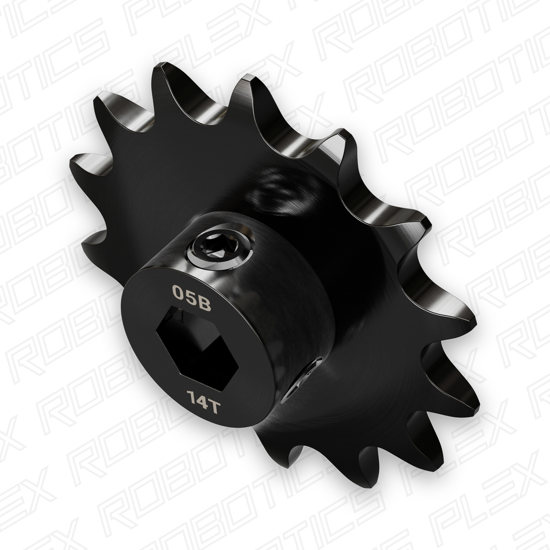 8mm Pitch Steel Clamping Sprocket (8mm REX™ Bore, 14 Tooth)