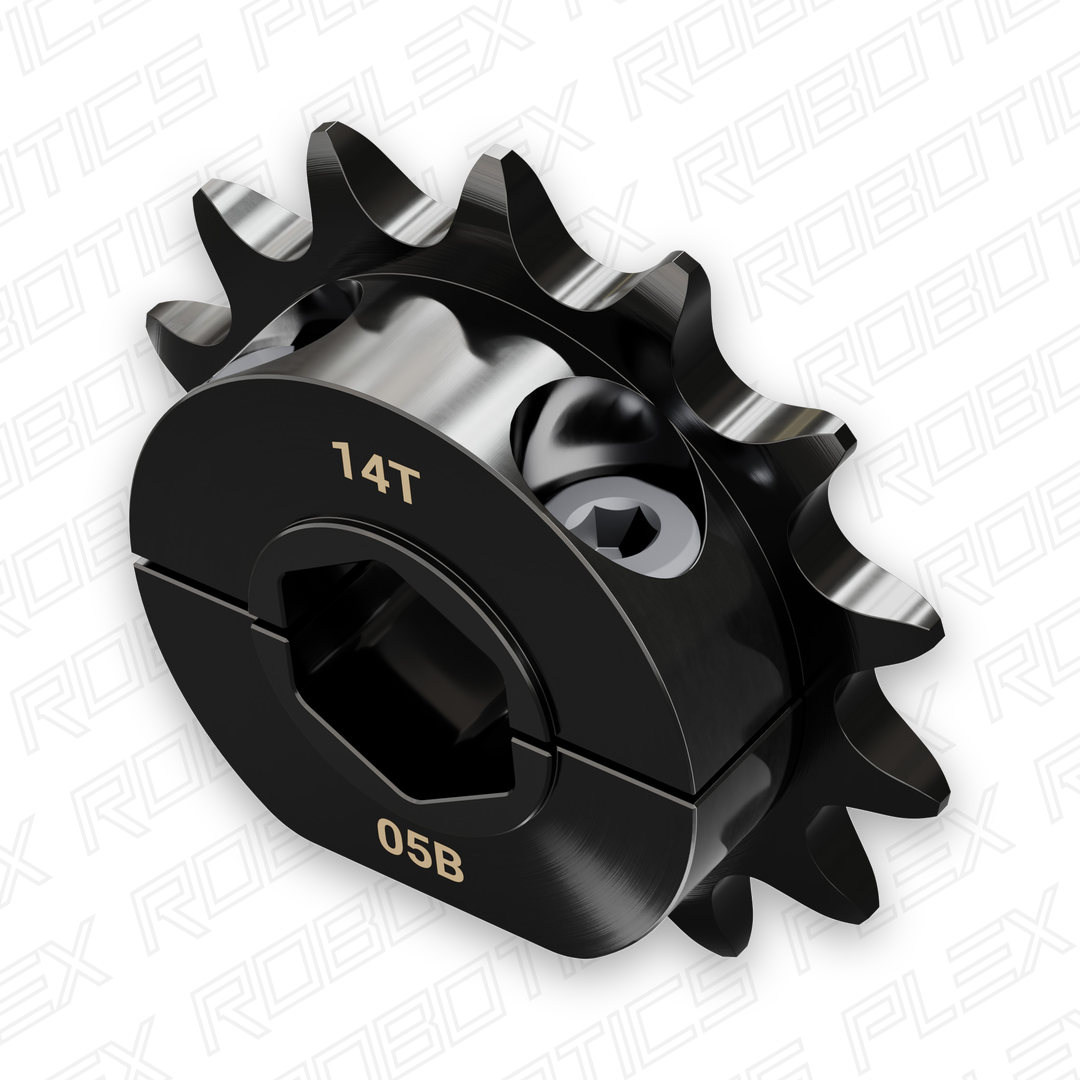 8mm Pitch Steel Clamping Sprocket (12mm REX™ Bore, 14 Tooth)