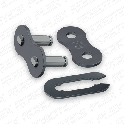 8mm Pitch Steel Chain Connecting Link - 6 Pack