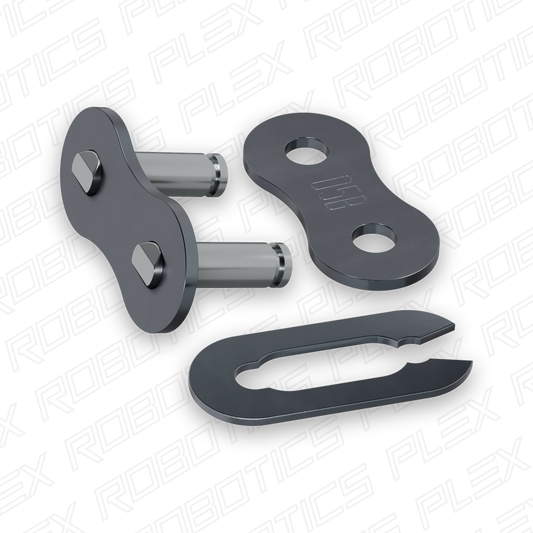 8mm Pitch Steel Chain Connecting Link - 6 Pack