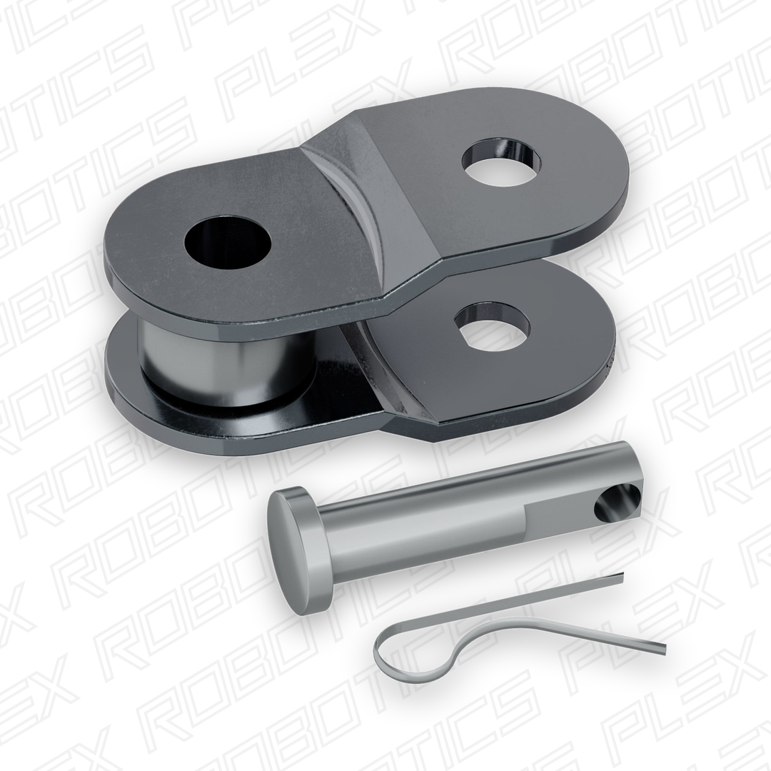 8mm Pitch Steel Chain Add-&-Connect Link - 6 Pack