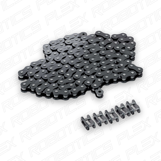 8mm Pitch Steel Chain (1 Meter Length)