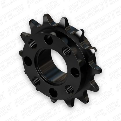 8mm Pitch Steel Hub-Mount Sprocket (14mm Bore, 14 Tooth)