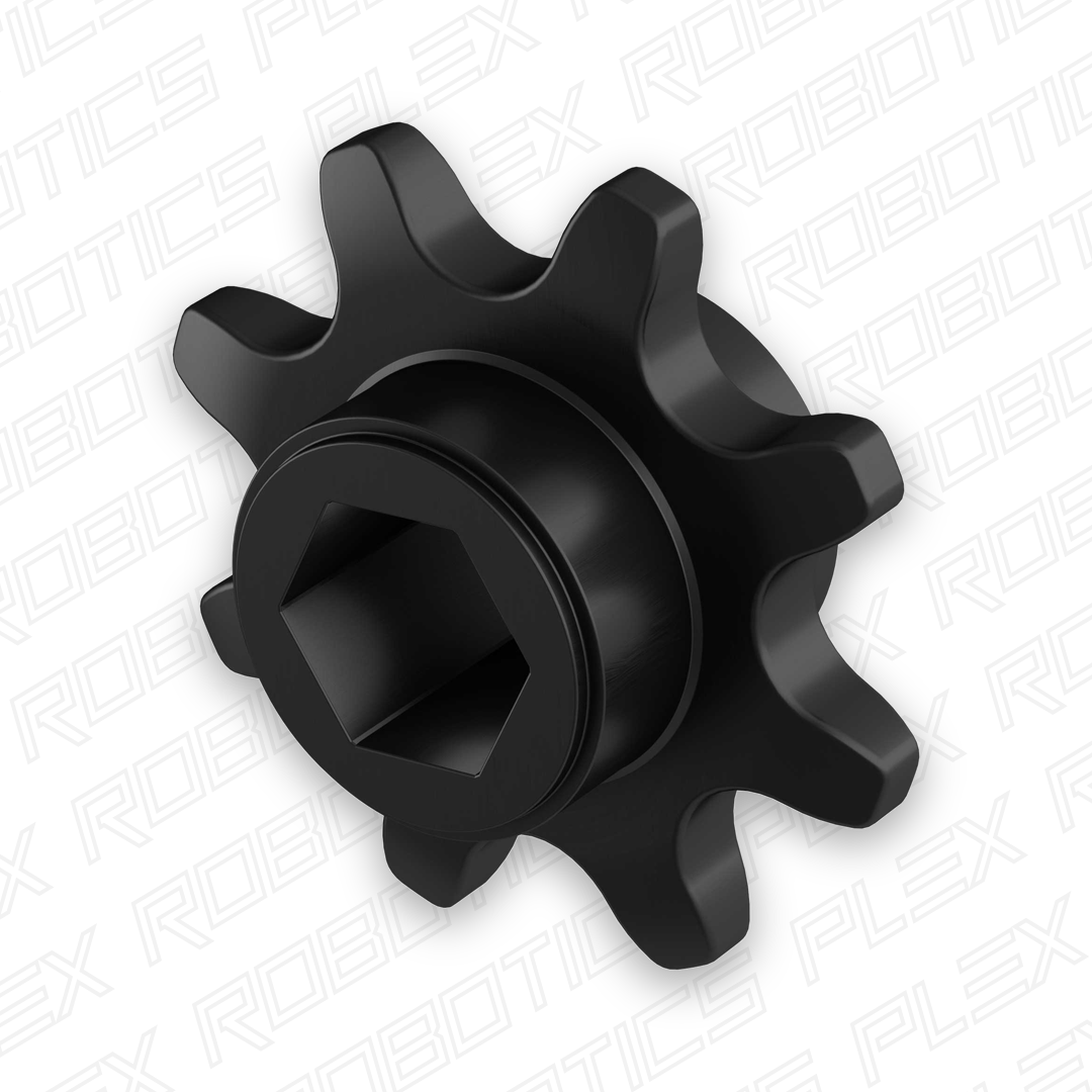 8mm Pitch Press-Fit Pinion Sprocket (8mm REX™ Bore, 8 Tooth) - 2 Pack