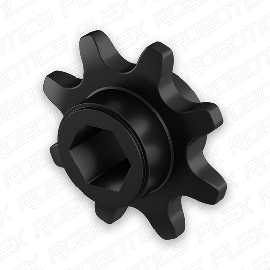 8mm Pitch Press-Fit Pinion Sprocket (8mm REX™ Bore, 8 Tooth) - 2 Pack