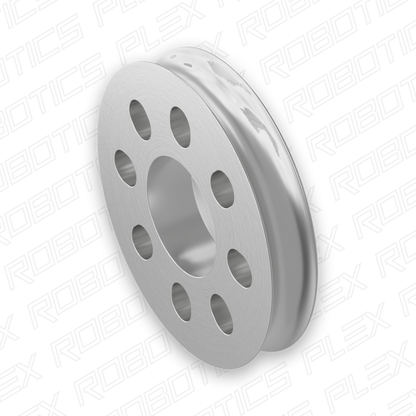 3400 Series Hub Mount Round Belt Pulley (14mm Bore)