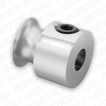 3401 Series Set-Screw Round Belt Pulley (5mm Bore, 8mm PD)