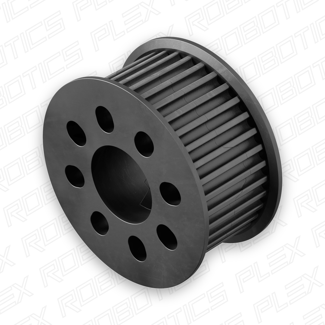 3402 Series 3mm HTD Pitch Plastic Hub Mount Timing Belt Pulley (14mm Bore)