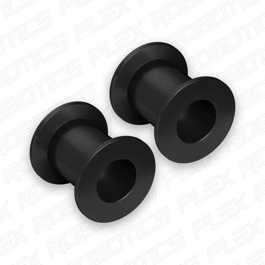 Acetal Timing Belt Idler (6mm ID x 12mm OD, 12mm Width, 1-1) - 2 Pack