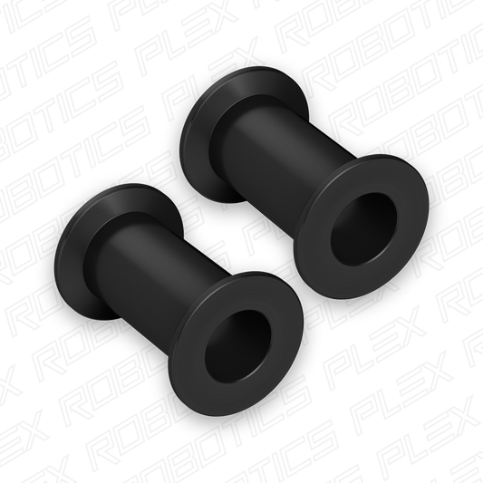 Acetal Timing Belt Idler (6mm ID x 12mm OD, 18mm Width, 1-2) - 2 Pack