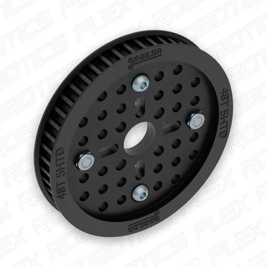 3415 Series 5mm HTD Pitch Hub Mount Timing Belt Pulley (14mm Bore, 48 Tooth)