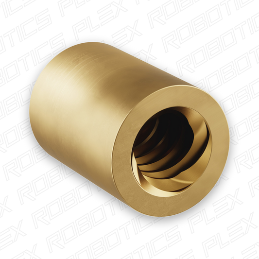 3500 Series Lead Screw Barrel Nut (8mm Lead, 4 Start, 12mm OD, 16mm Length)