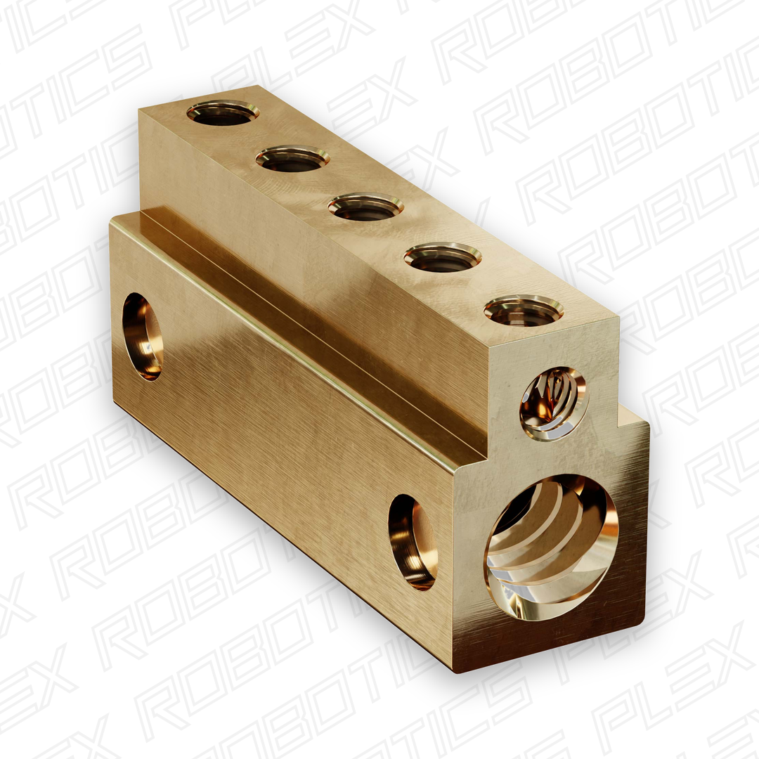 3503 Series Lead Screw Nut for Open goRAIL (8mm Lead, 4 Start, 38mm Le ...