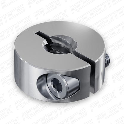 3504 Series Lead Screw Clamping Collar (8mm Lead, 4 Start, 21mm OD, 9mm Length)