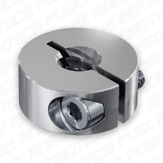 3504 Series Lead Screw Clamping Collar (8mm Lead, 4 Start, 21mm OD, 9mm Length)