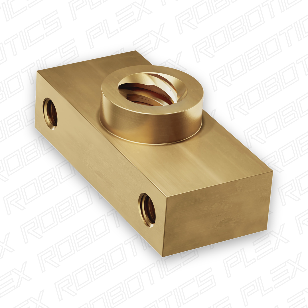 3508 Series Lead Screw Nut for V-Guide (8mm Lead, 4 Start, 14mm Width, 32mm Height)