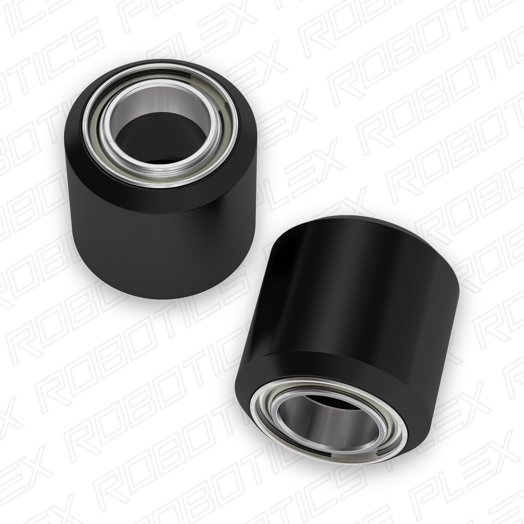 3600 Series V-Wheel (5mm Bore, 10mm OD, 10mm Width) - 2 Pack