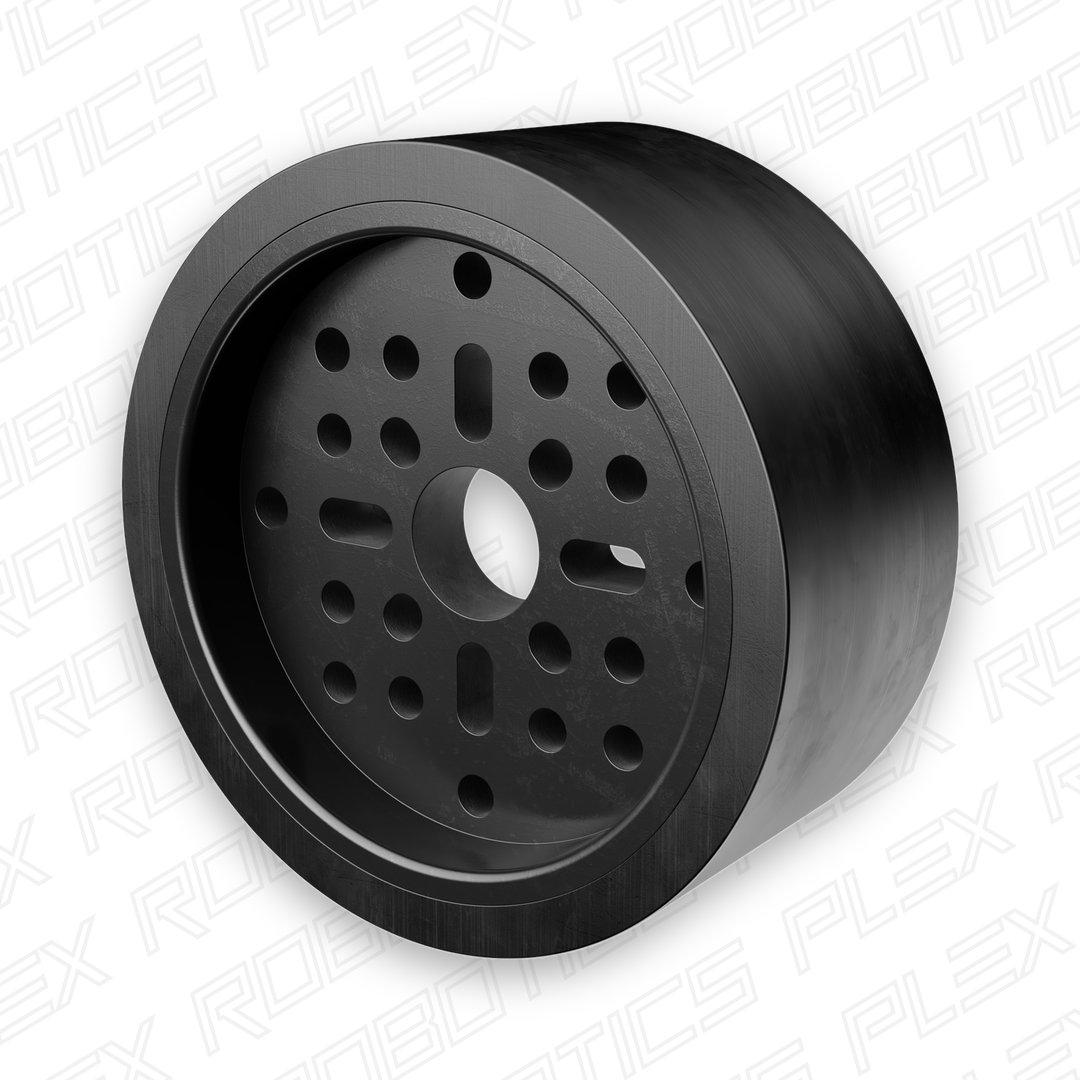 3601 Series Rhino Wheel (14mm Bore, 72mm Diameter)