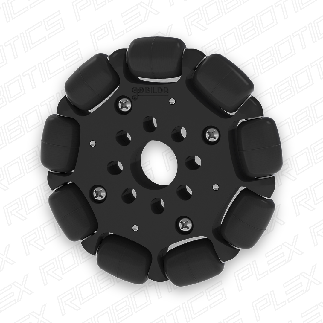 3604 Series Omni Wheel (14mm Bore, 72mm Diameter)