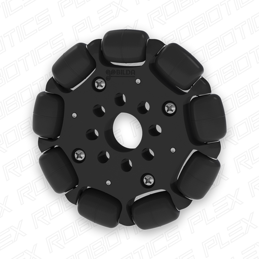 3604 Series Omni Wheel (14mm Bore, 72mm Diameter)