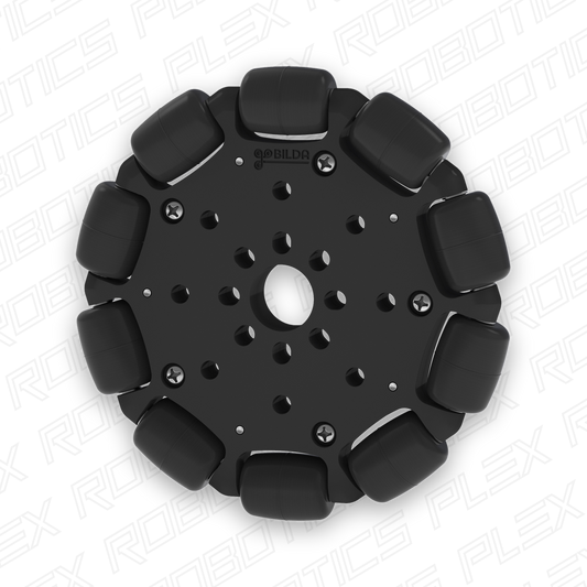 3604 Series Omni Wheel (14mm Bore, 96mm Diameter)
