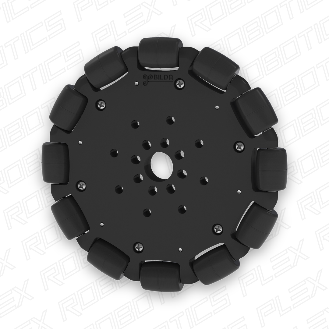 3604 Series Omni Wheel (14mm Bore, 120mm Diameter)
