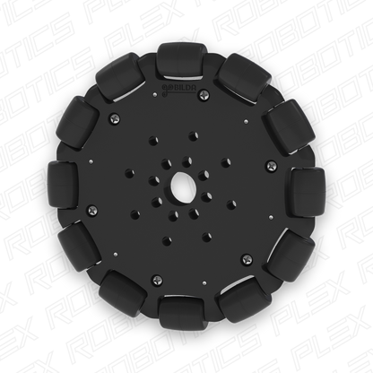 3604 Series Omni Wheel (14mm Bore, 120mm Diameter)