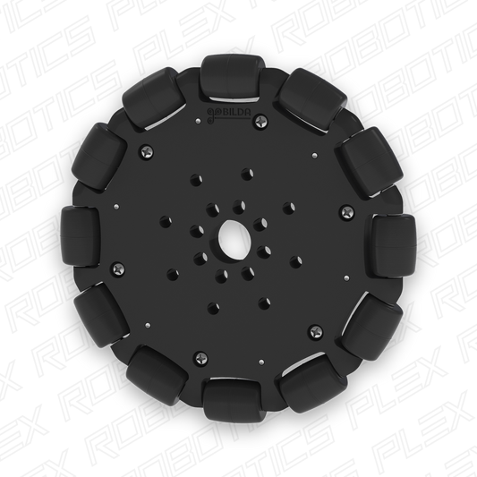 3604 Series Omni Wheel (14mm Bore, 120mm Diameter)