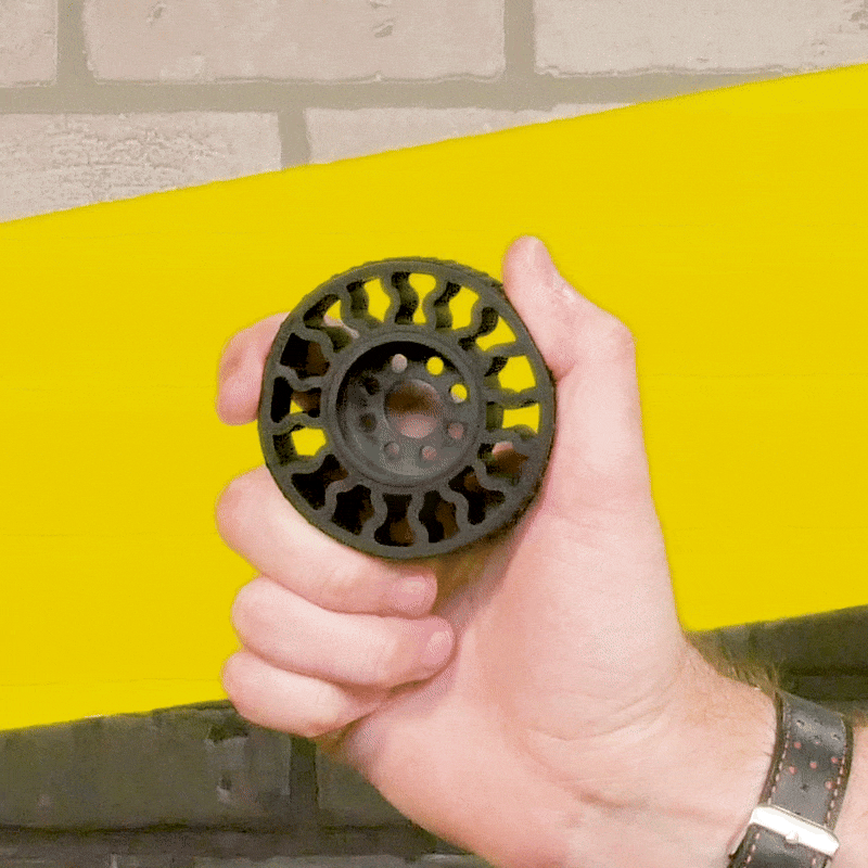 GripForce Gecko™ Wheel (14mm Bore, 72mm Diameter)
