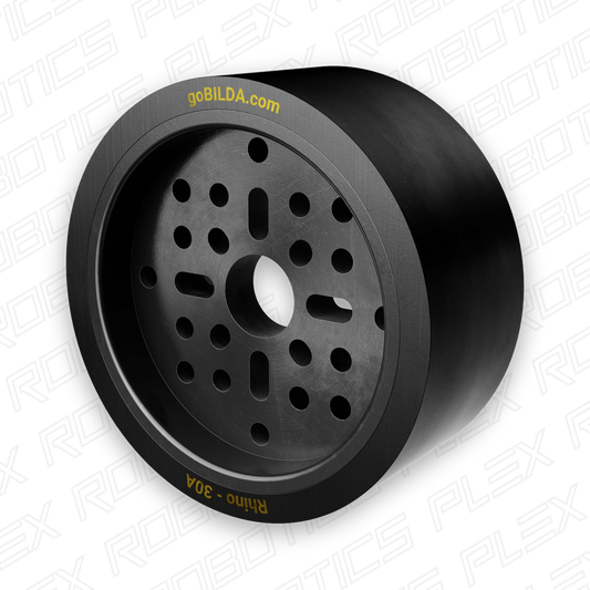 3614 Series Rhino Wheel (14mm Bore, 72mm Diameter, 30A Durometer)