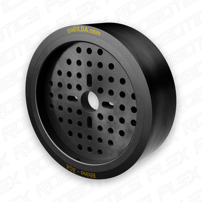 3614 Series Rhino Wheel (14mm Bore, 96mm Diameter, 30A Durometer)