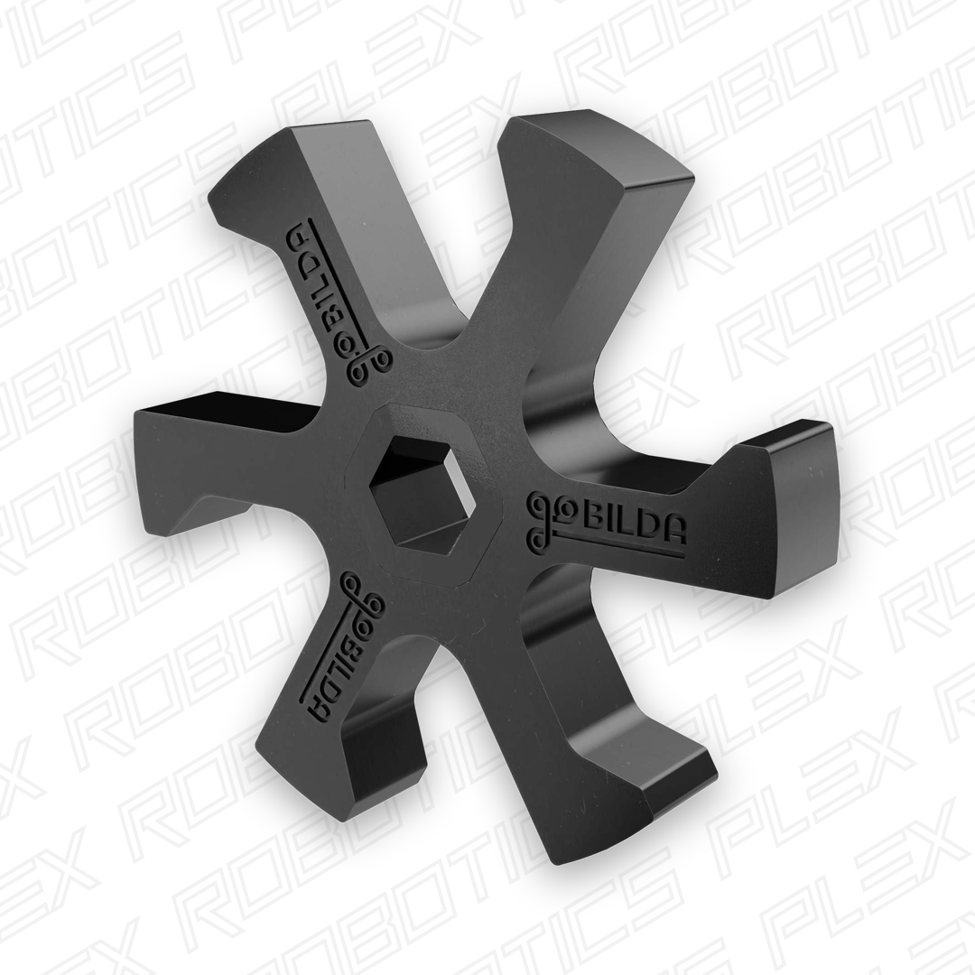 3615 Series Boot-Wheel (8mm REX™ Bore, 48mm Diameter, 30A Durometer)