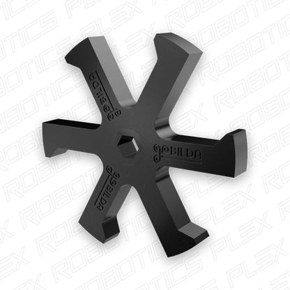 3615 Series Boot-Wheel (8mm REX™ Bore, 72mm Diameter, 30A Durometer)