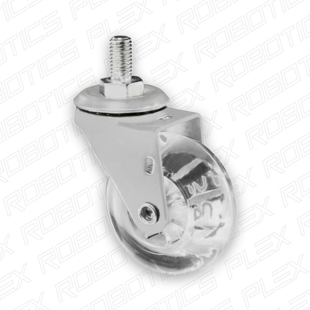 Swivel Caster Wheel (M8 x 1.25mm Male Stud)